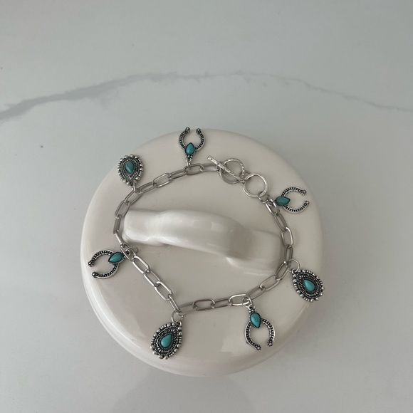 Cute Turquoise Women's Bracelate - Picture 4 of 11